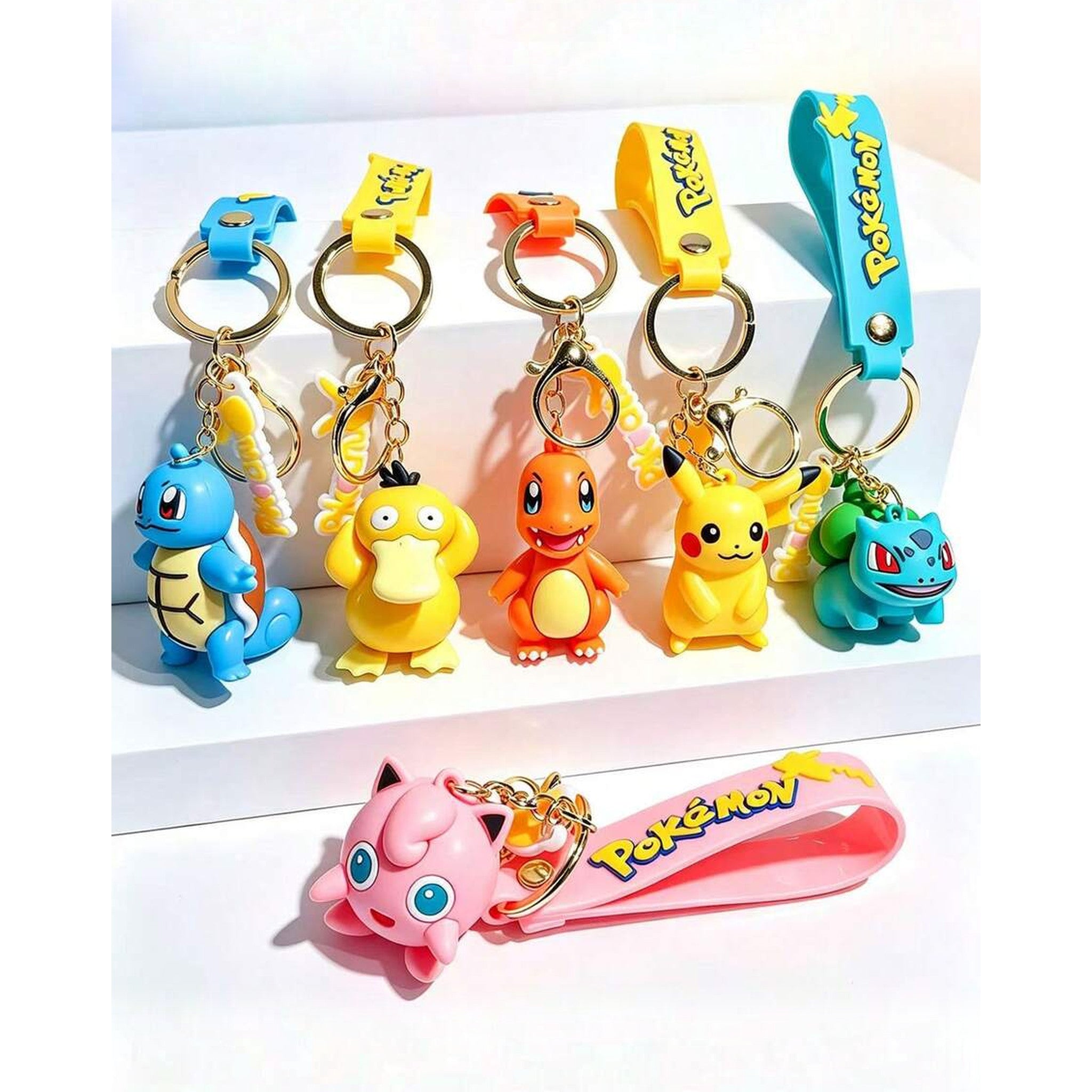 Pokémon 3D keychains