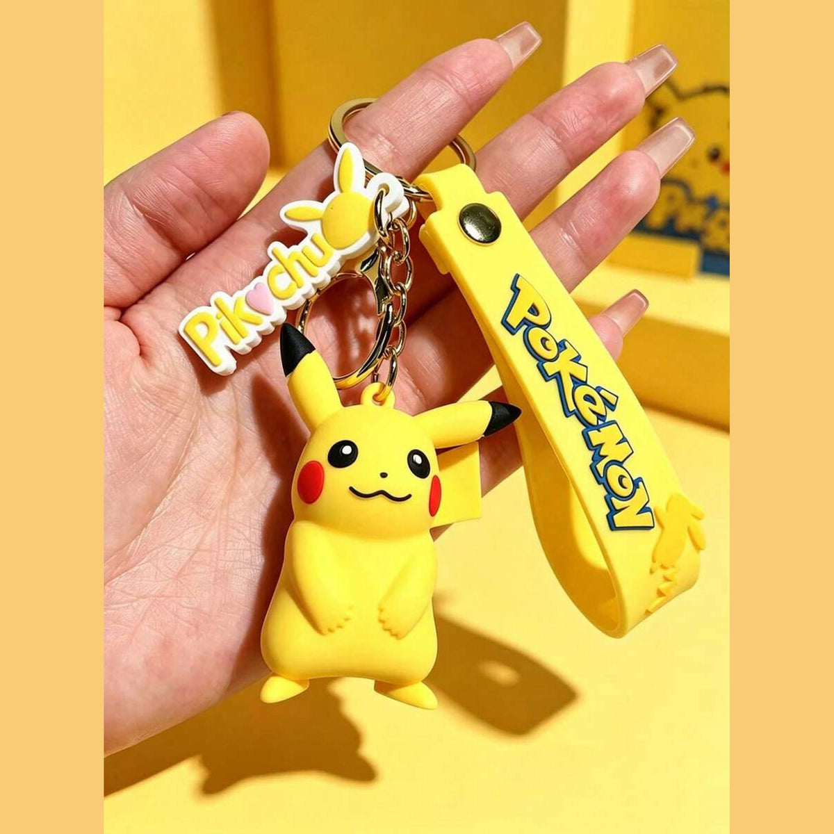 Pikachu keychain