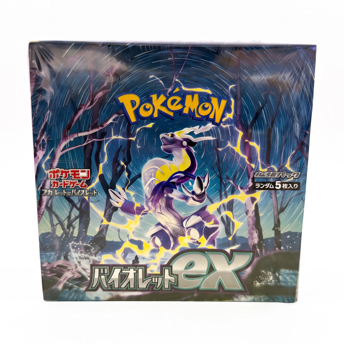 Sealed Pokémon TCG Violet ex (sv1V) Japanese booster box featuring Miraidon