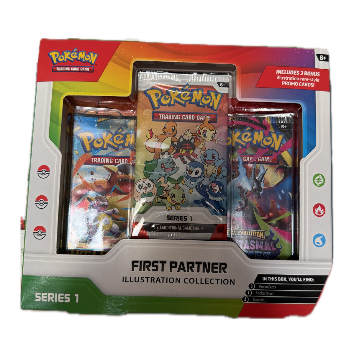 First Partner Illustration Collection: Series 1 — English Pokémon Collection Box