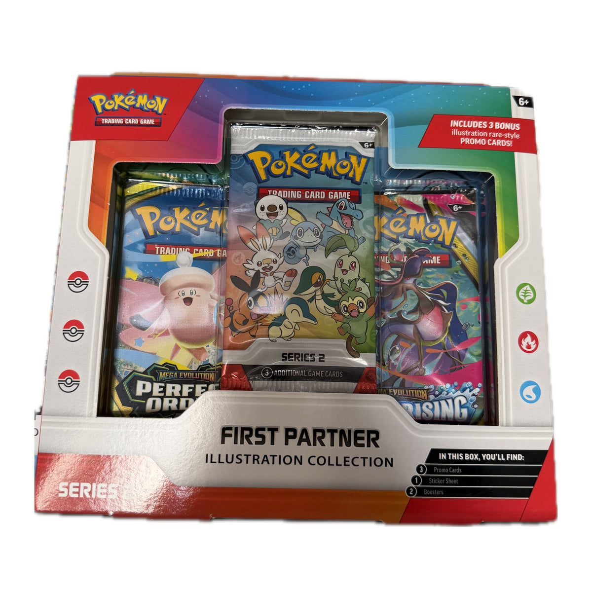 First Partner Illustration Collection: Series 2 — English Pokémon Collection Box