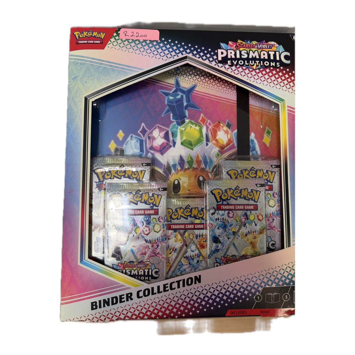 Prismatic Evolutions — English Pokémon Binder Collection