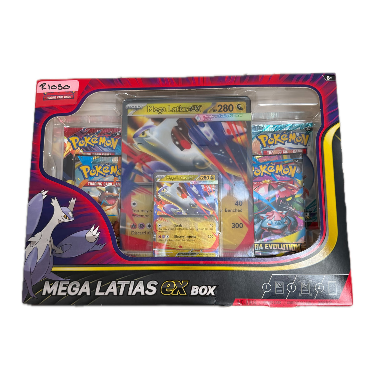 Mega Latias ex — English Pokémon Box