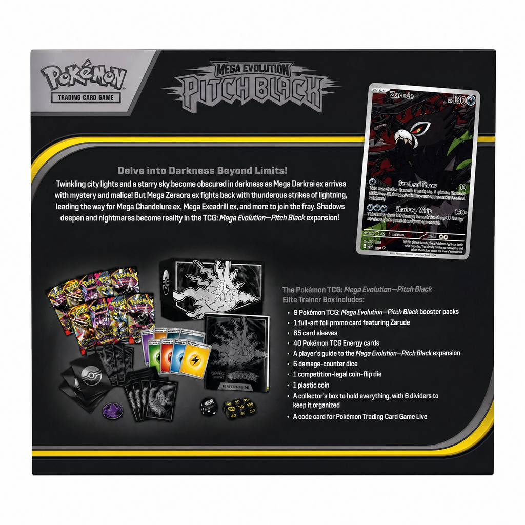 Pitch Black Elite Trainer Box — contents