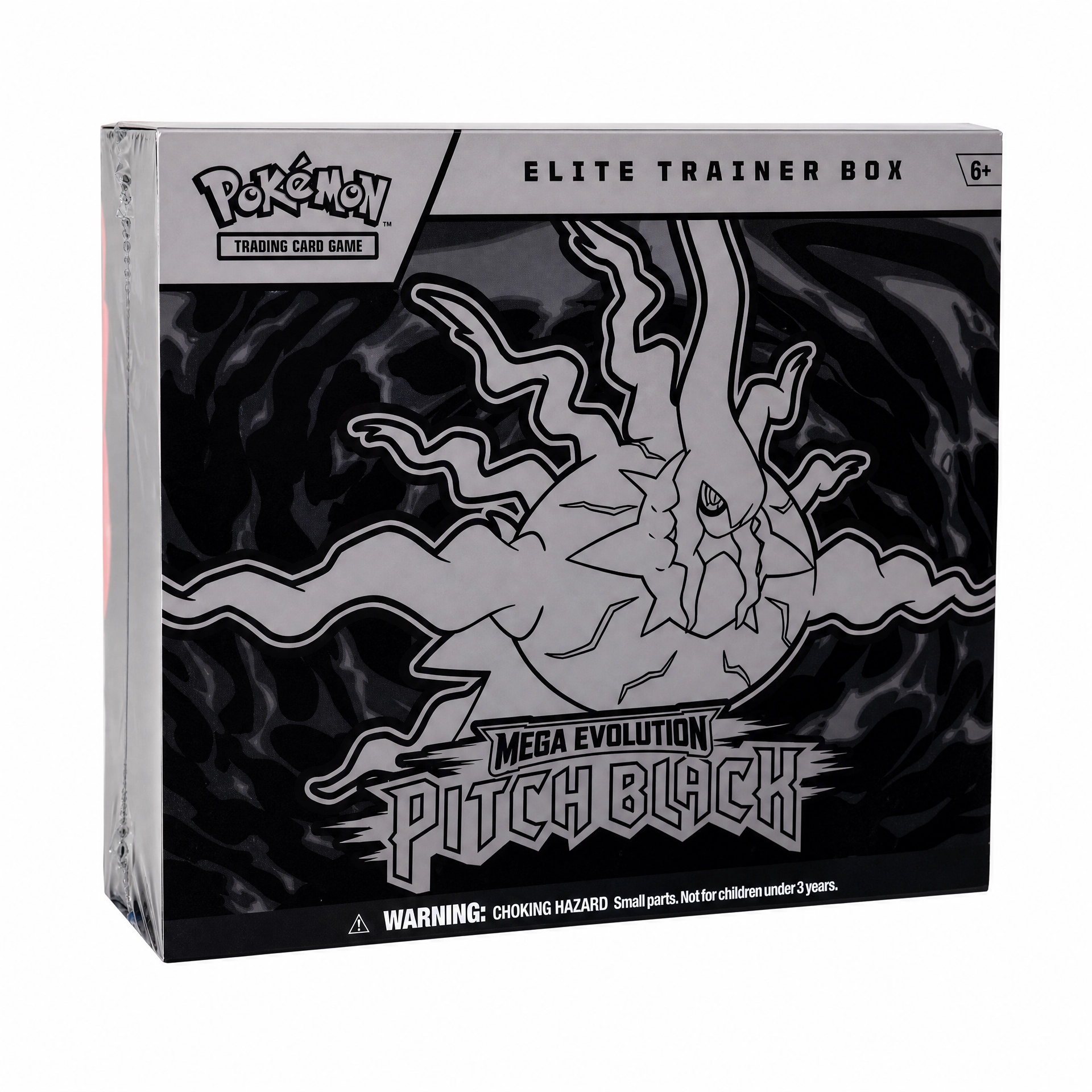 Pokémon TCG Mega Evolution Pitch Black Elite Trainer Box — front